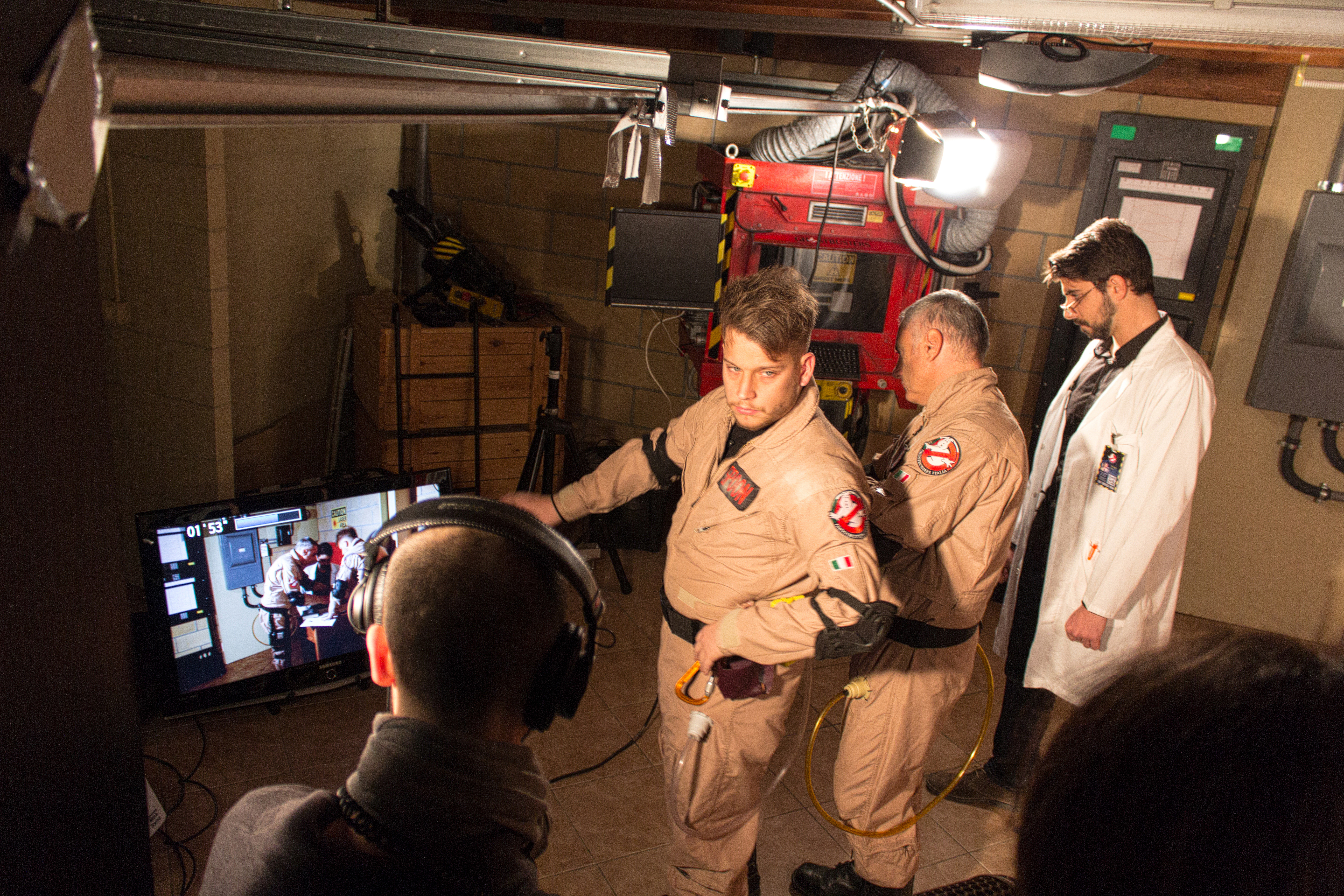Ghostbusters Italia FanFilm Backstage